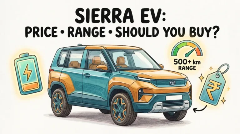 Tata Sierra EV price range