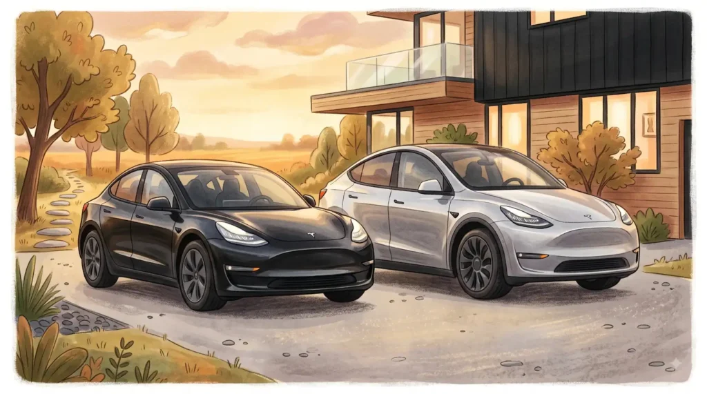 Tesla Model 3 vs Model Y