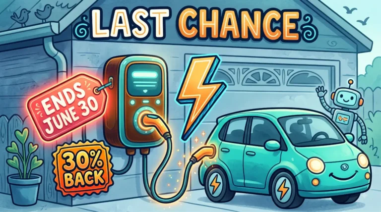 home EV charger tax credit deadline