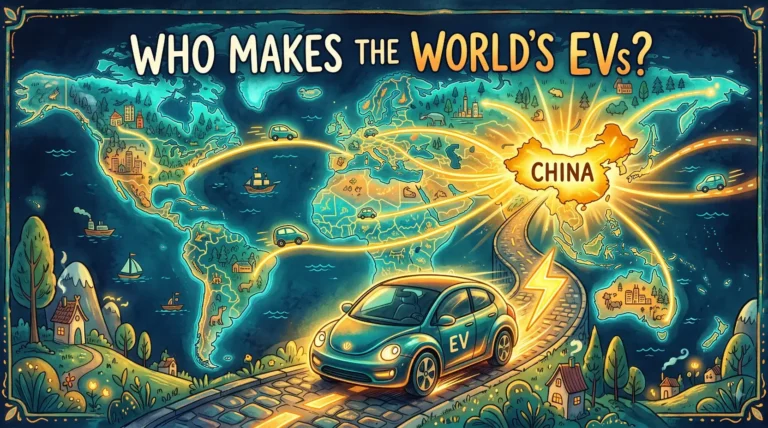 China EV market share 2026