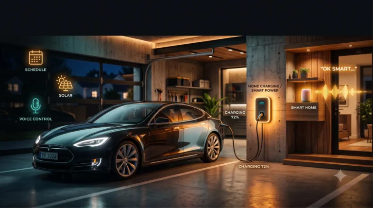 EV charging Alexa smart home