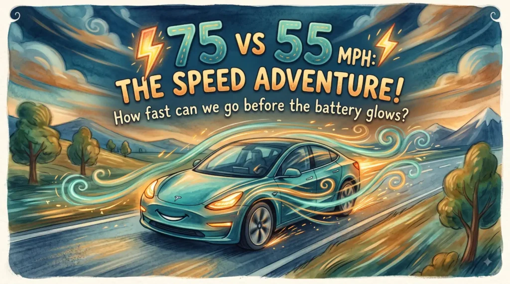 EV range highway speed