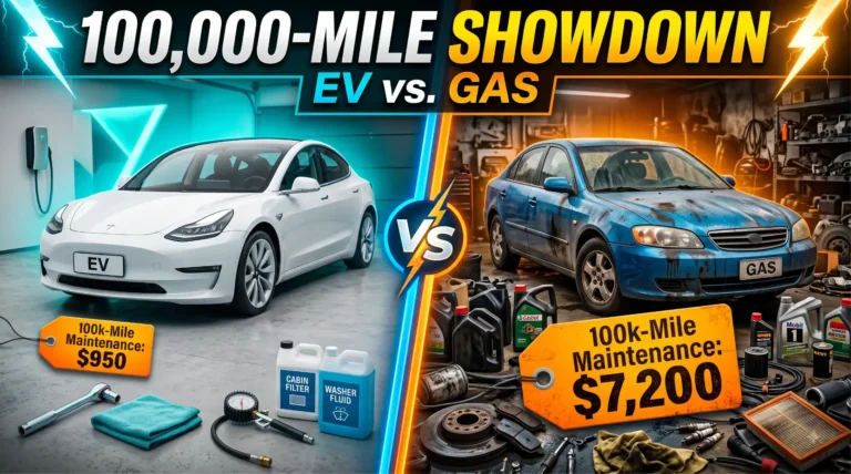 EV vs gas maintenance cost
