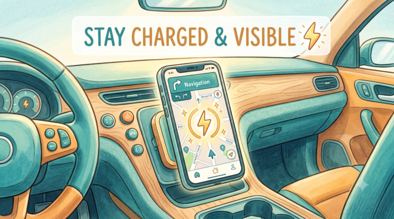 best EV phone mount wireless charger