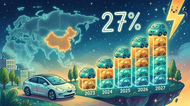 global EV sales 2027