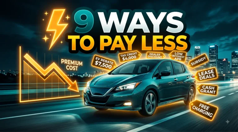 lower EV insurance premium